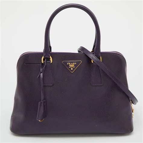 prada purple patent bag|older purple prada.